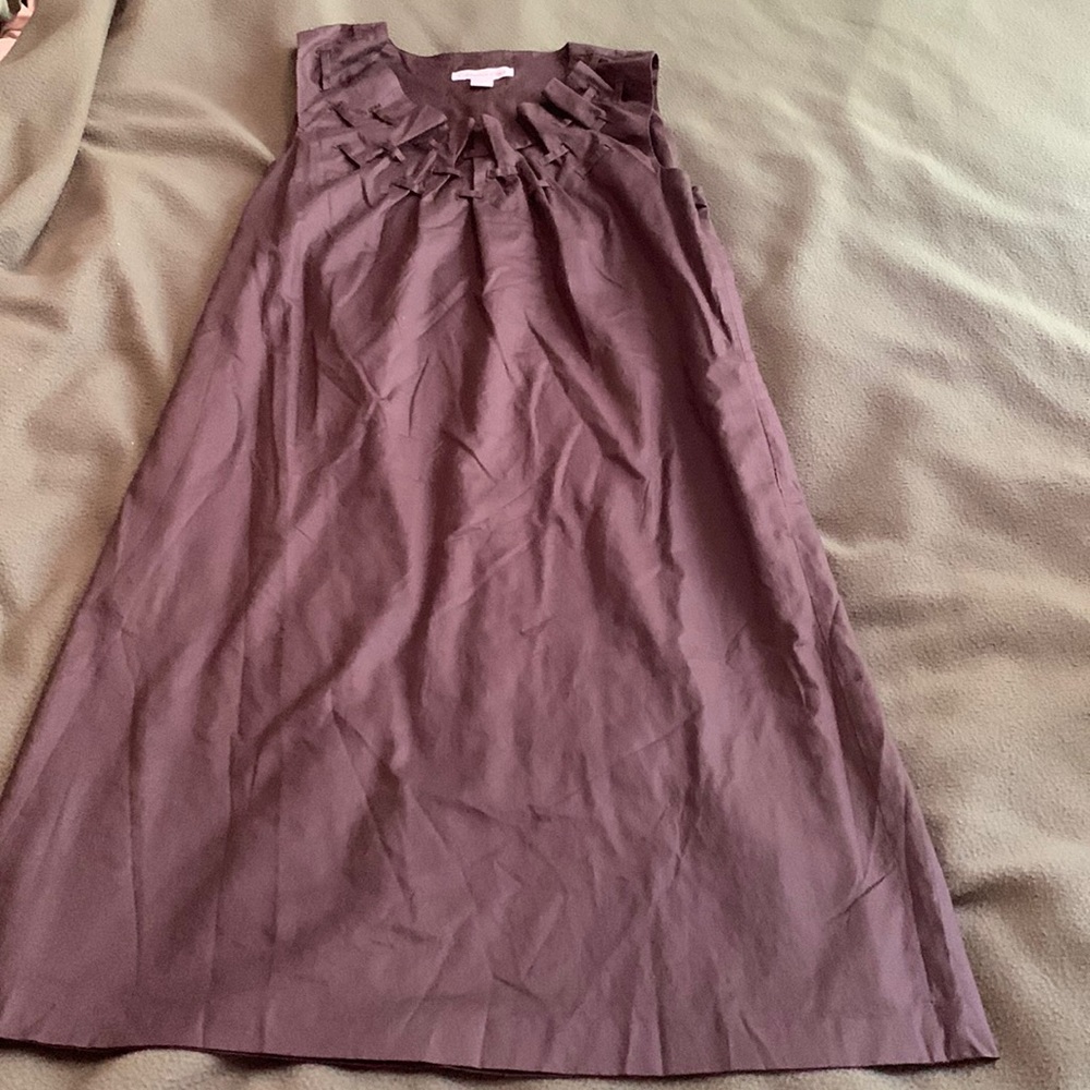 Coldwater Creek brown, shift dress. Size 6. Knee length. - Picture 1 of 5
